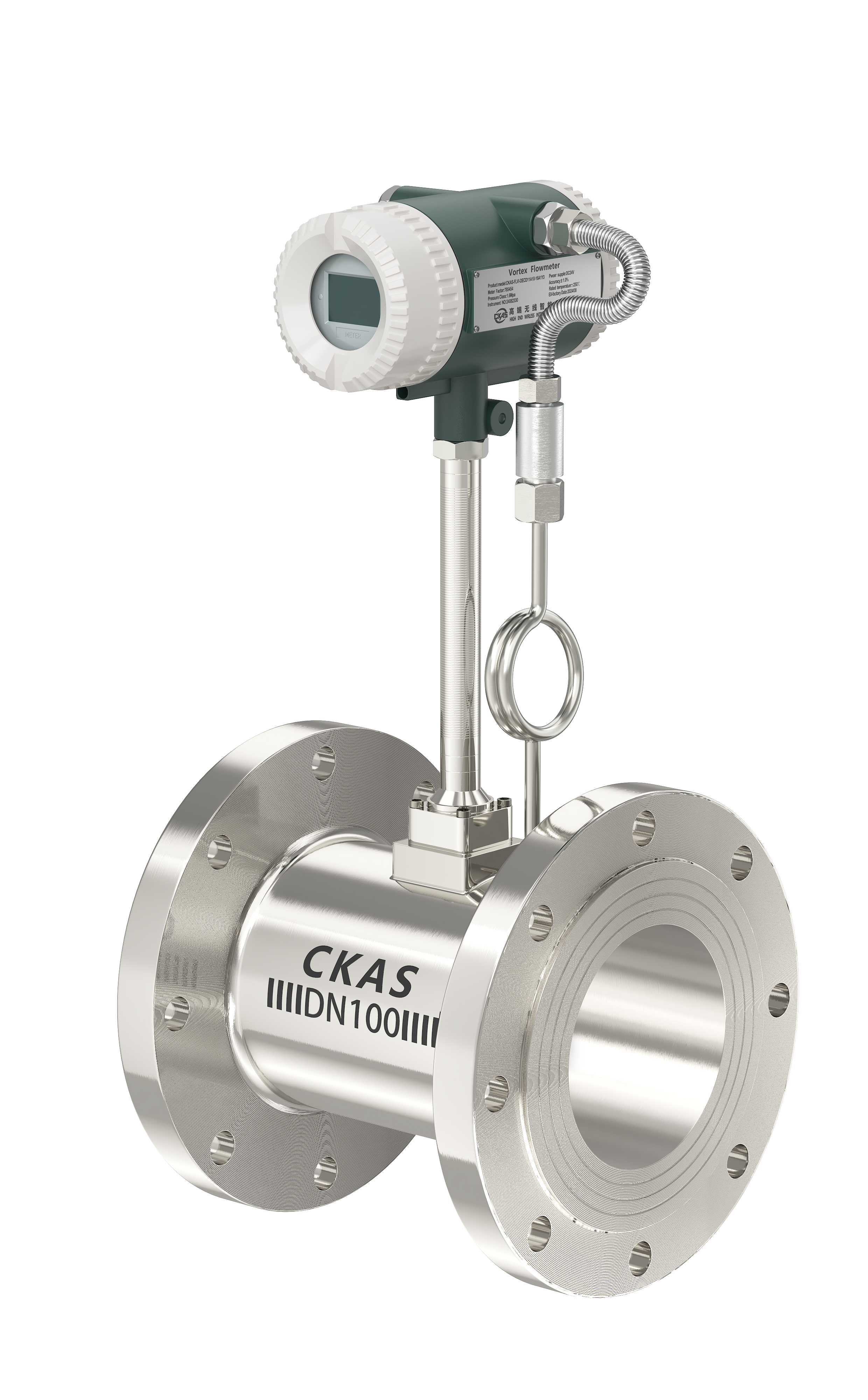 CKAS-FLVJ-S智能数字涡街流量计（CKAS-FLVJ-SIntelligent digital vortex flowmeter）