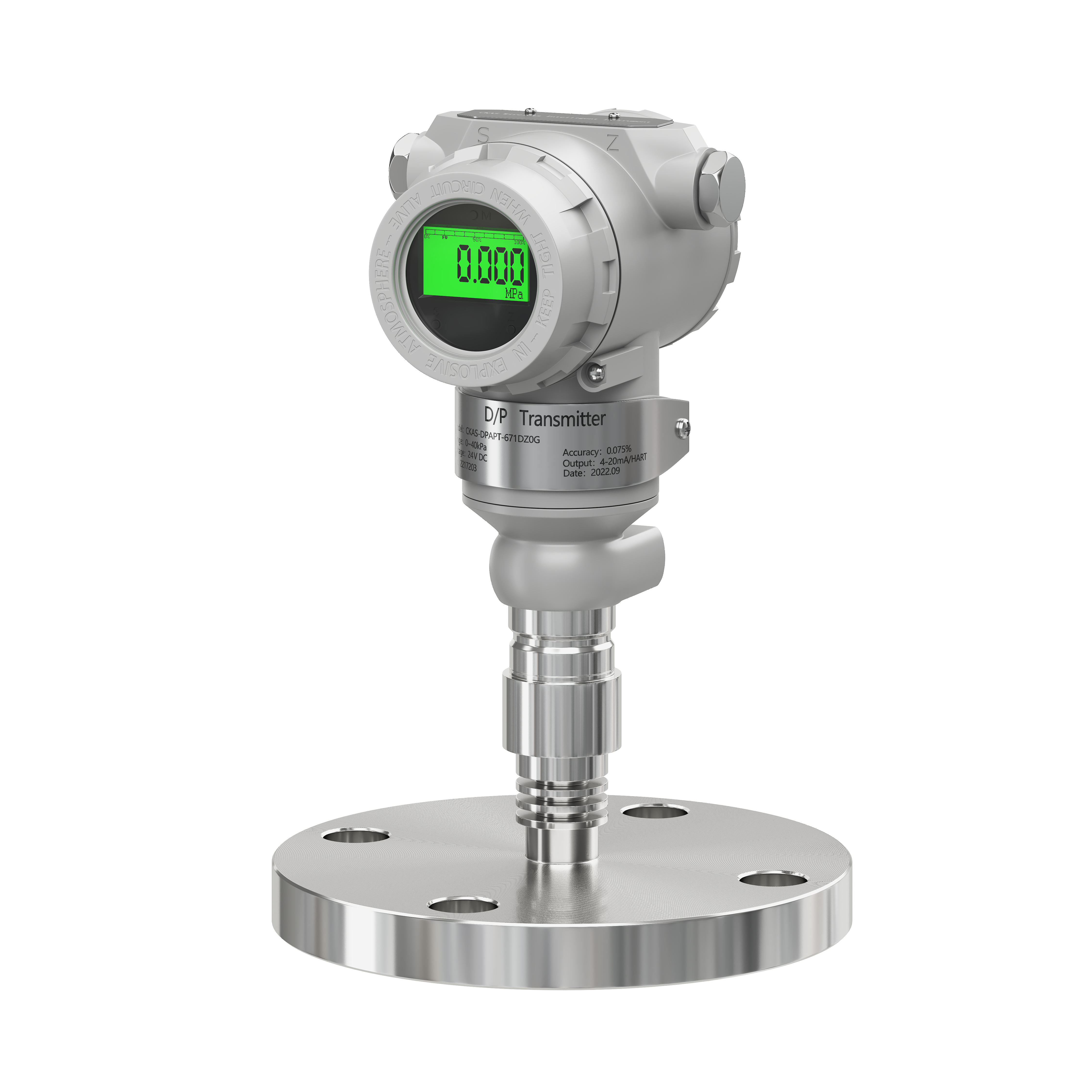 CKAS-8102PTEx 隔爆型压力变送器（CKAS-8102PTEX flameproof pressure transmitter）