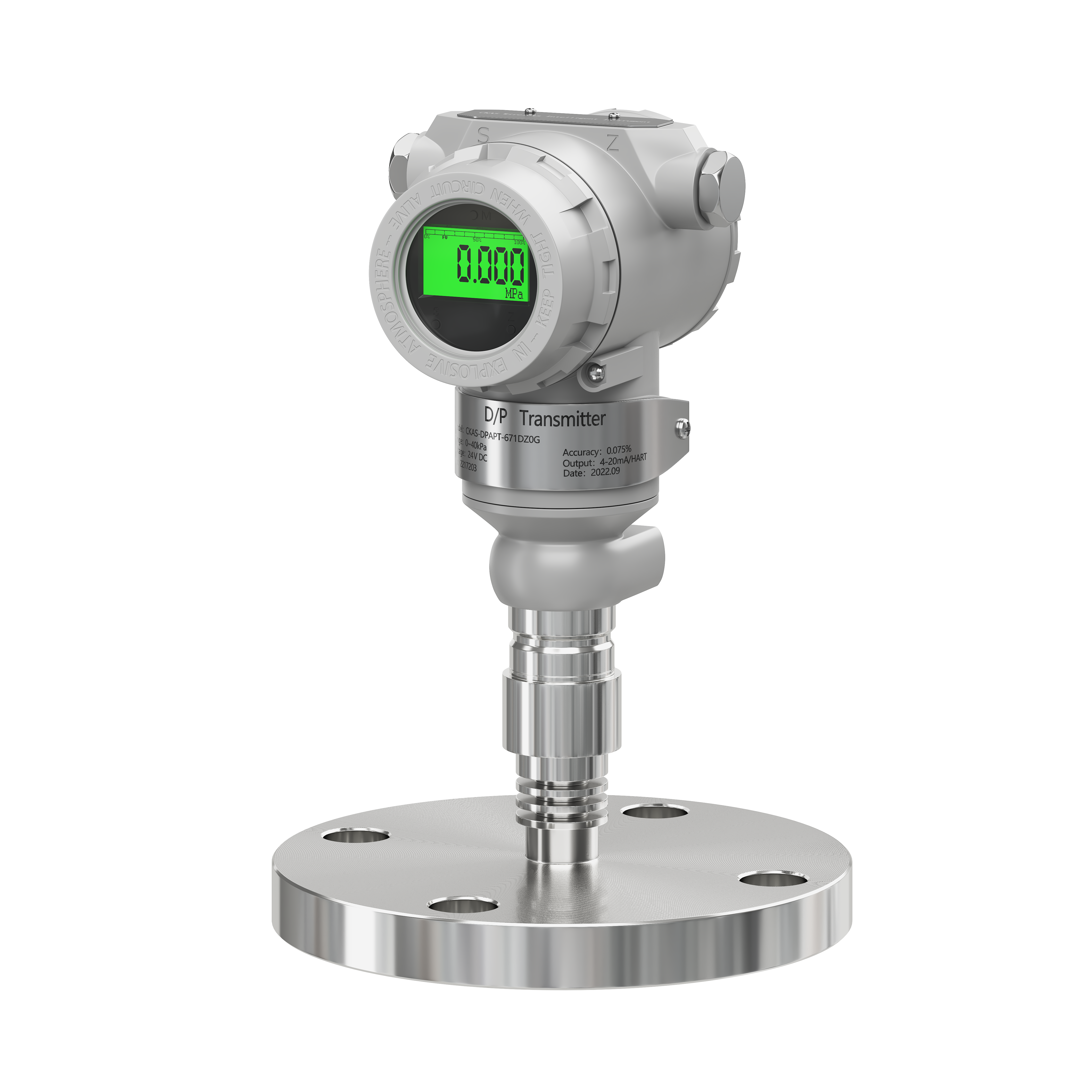 CKAS-8102PTEx 防爆型压力变送器（CKAS-8102PTEX exd pressure transmitter）